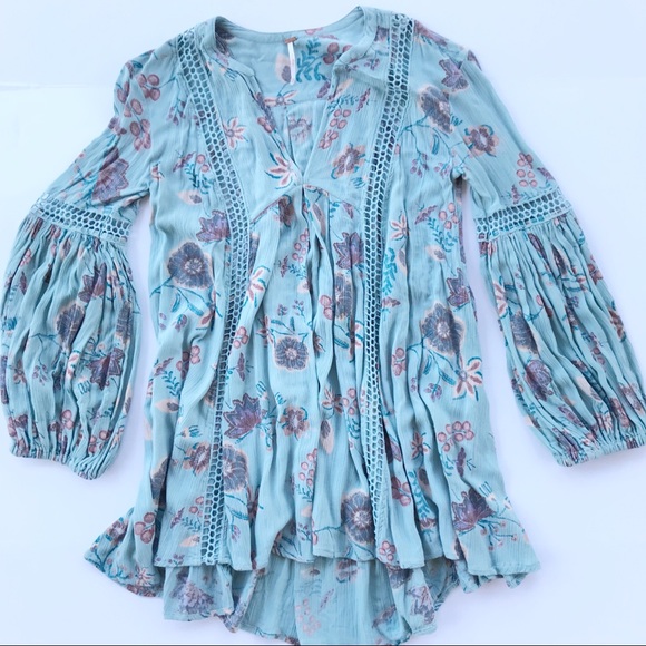 Free People Tops - Free People Just The Two Of Us Boho Dress Tunic XS